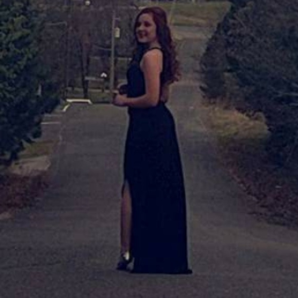 Size 3 black prom dress